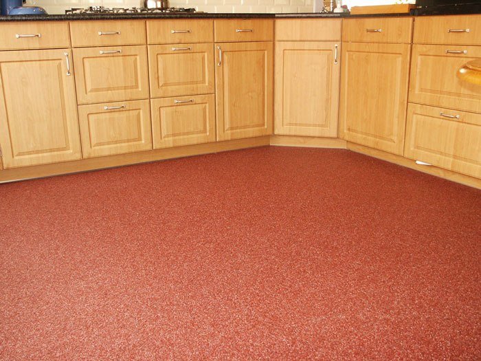 siergrindvloer als keukenvloer in Nijkerk