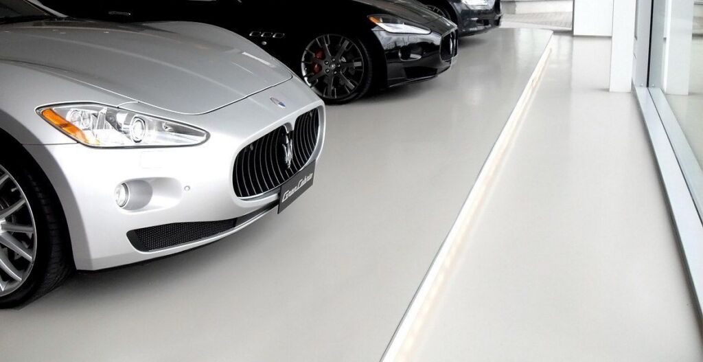 Gietvloer Showroom